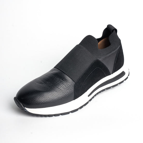 BB-001 Black - Band Strap Loafer - Bruno Bunker