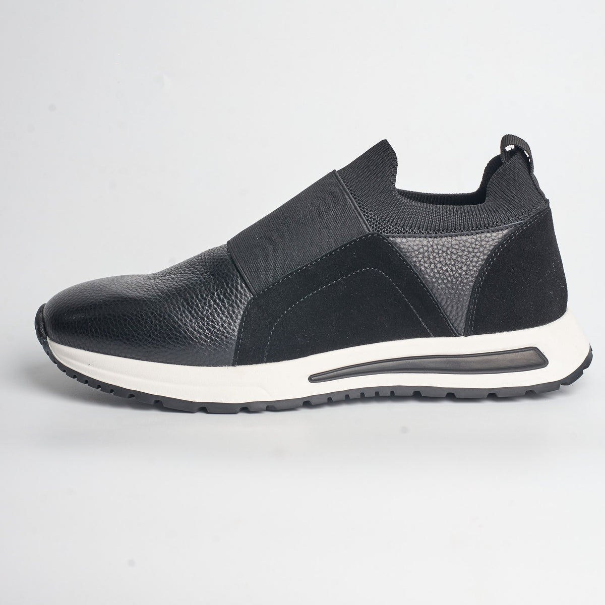 BB-001 Black - Band Strap Loafer - Bruno Bunker