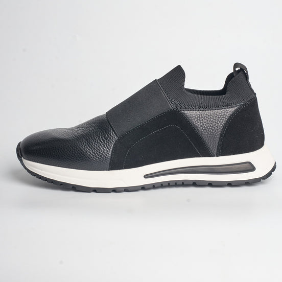 BB-001 Black - Band Strap Loafer - Bruno Bunker