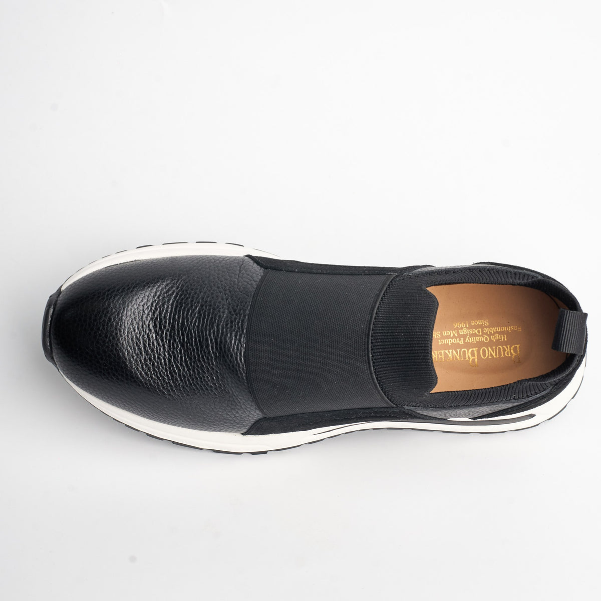 BB-001 Black - Band Strap Loafer - Bruno Bunker