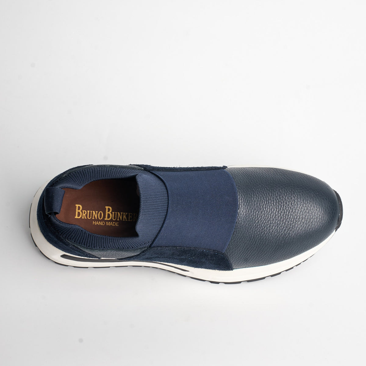 BB-001 Navy - Band Strap Loafer - Bruno Bunker