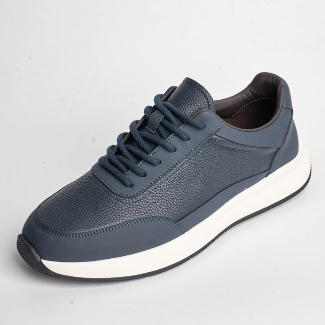 BB-006 Navy - Perforated Runner Sneaker - Bruno Bunker