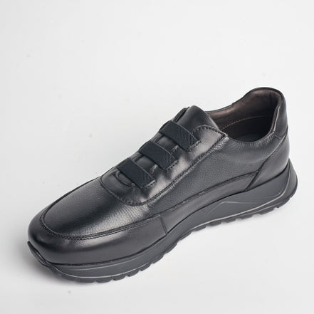 BB-008 Black - Strap Sneaker - Bruno Bunker