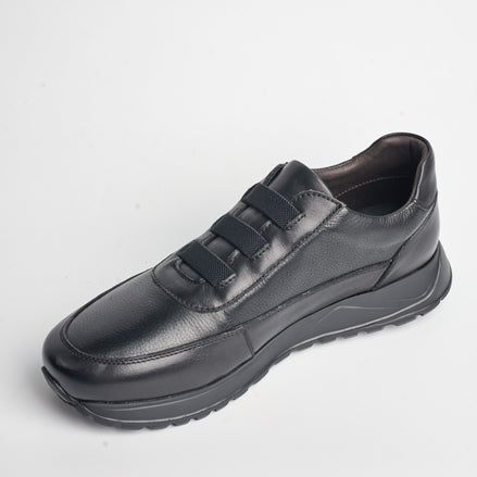 BB-008 Black - Strap Sneaker - Bruno Bunker