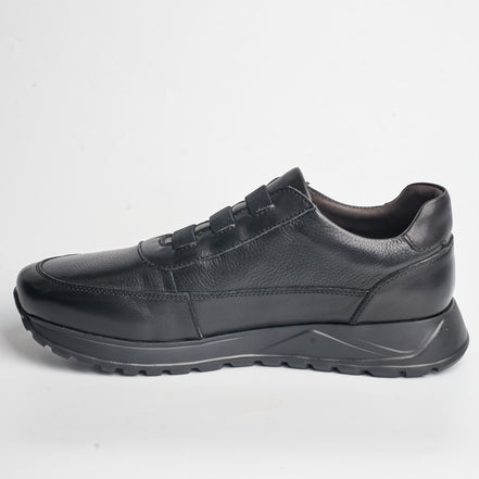 BB-008 Black - Strap Sneaker - Bruno Bunker