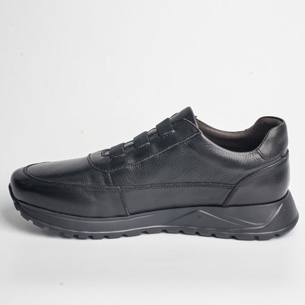 BB-008 Black - Strap Sneaker - Bruno Bunker