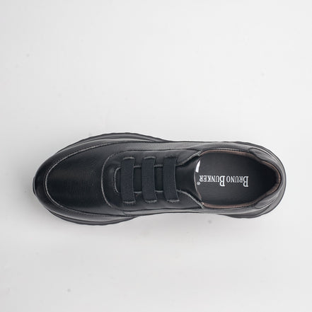 BB-008 Black - Strap Sneaker - Bruno Bunker