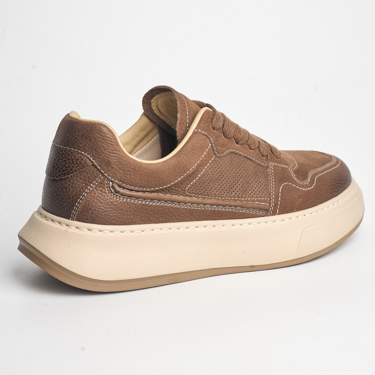 BB-011 Brown - Chunky Platform Sneaker - Bruno Bunker