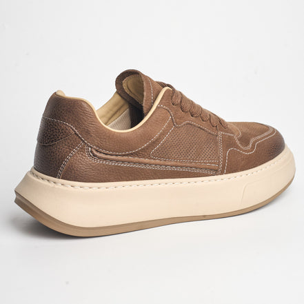 BB-011 Brown - Chunky Platform Sneaker - Bruno Bunker