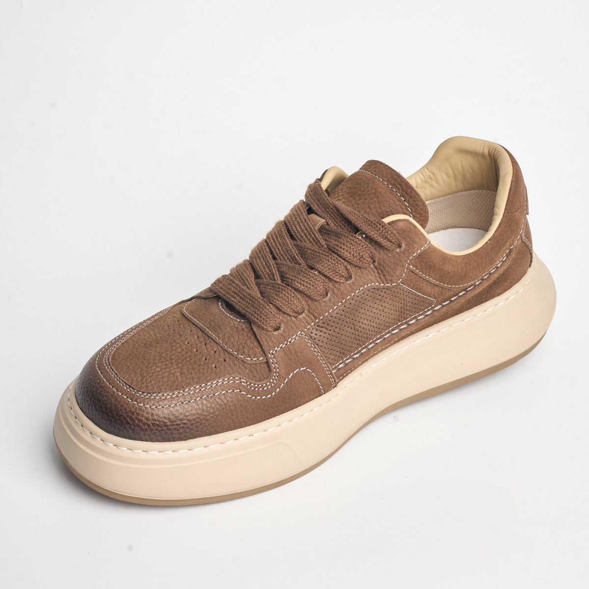 BB-011 Brown - Chunky Platform Sneaker - Bruno Bunker