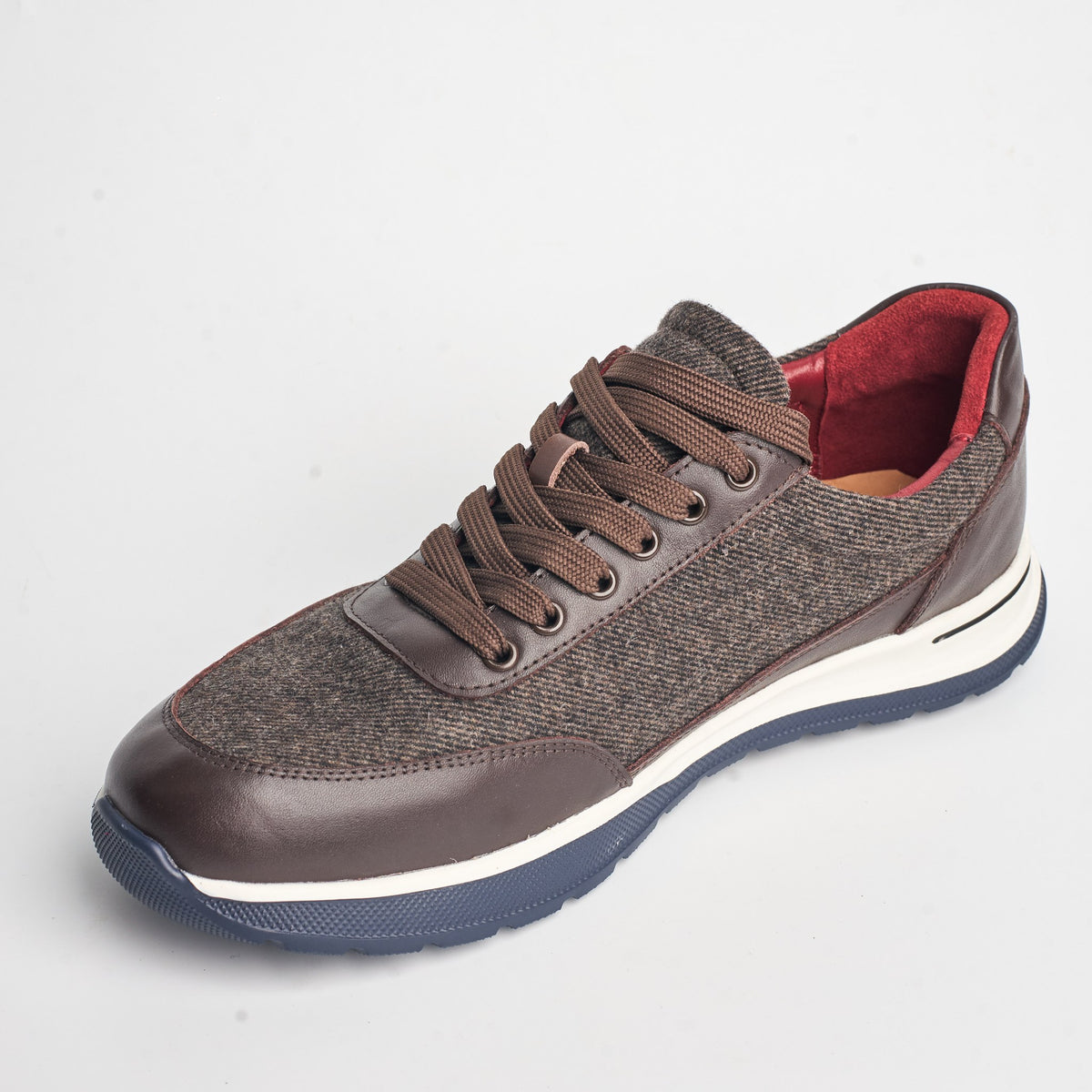 BB-012 Brown - Tweed Panel Runner - Bruno Bunker