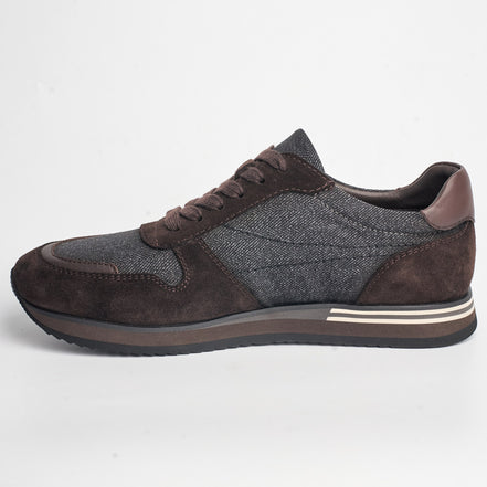 BB-021 Brown - Flat Runner Sneaker - Bruno Bunker