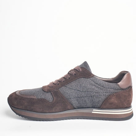 BB-021 Brown - Flat Runner Sneaker - Bruno Bunker