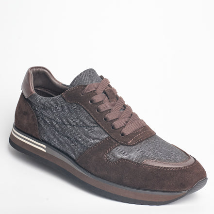 BB-021 Brown - Flat Runner Sneaker - Bruno Bunker