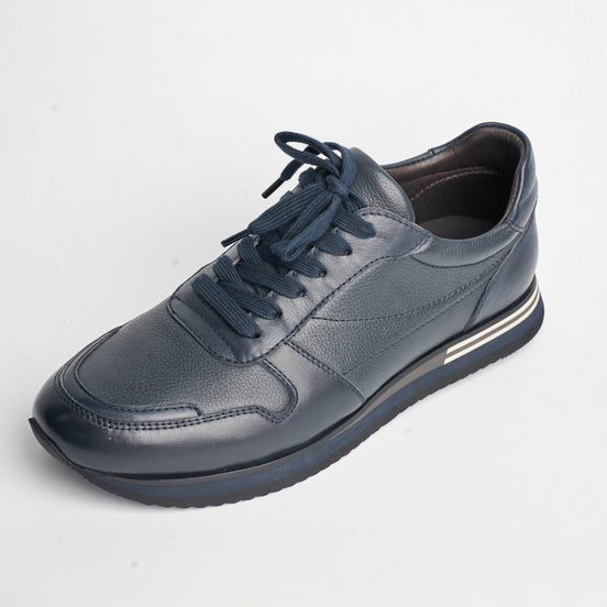 BB-021 Navy - Flat Runner Sneaker - Bruno Bunker