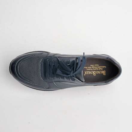 BB-021 Navy - Flat Runner Sneaker - Bruno Bunker