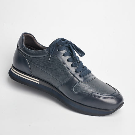 BB-021 Navy - Flat Runner Sneaker - Bruno Bunker