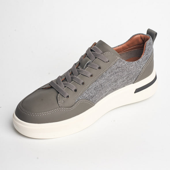 BB-031 Grey - Flannel Court Sneaker - Bruno Bunker