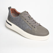BB-031 Grey - Flannel Court Sneaker - Bruno Bunker