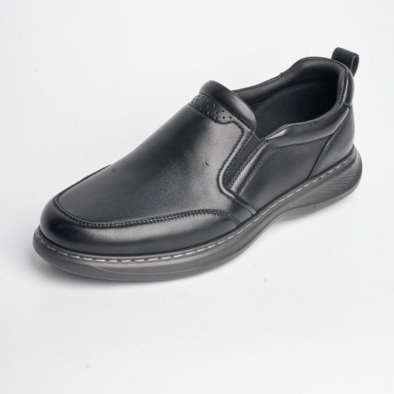 BB-032 Black - Comfort Elastic Slip-On - Bruno Bunker