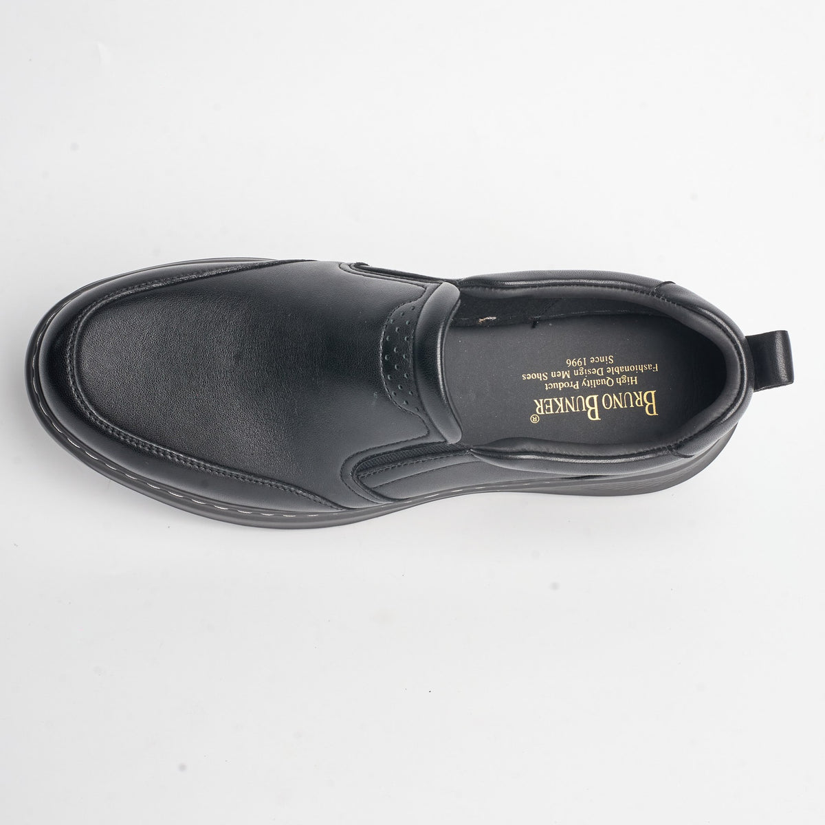 BB-032 Black - Comfort Elastic Slip-On - Bruno Bunker