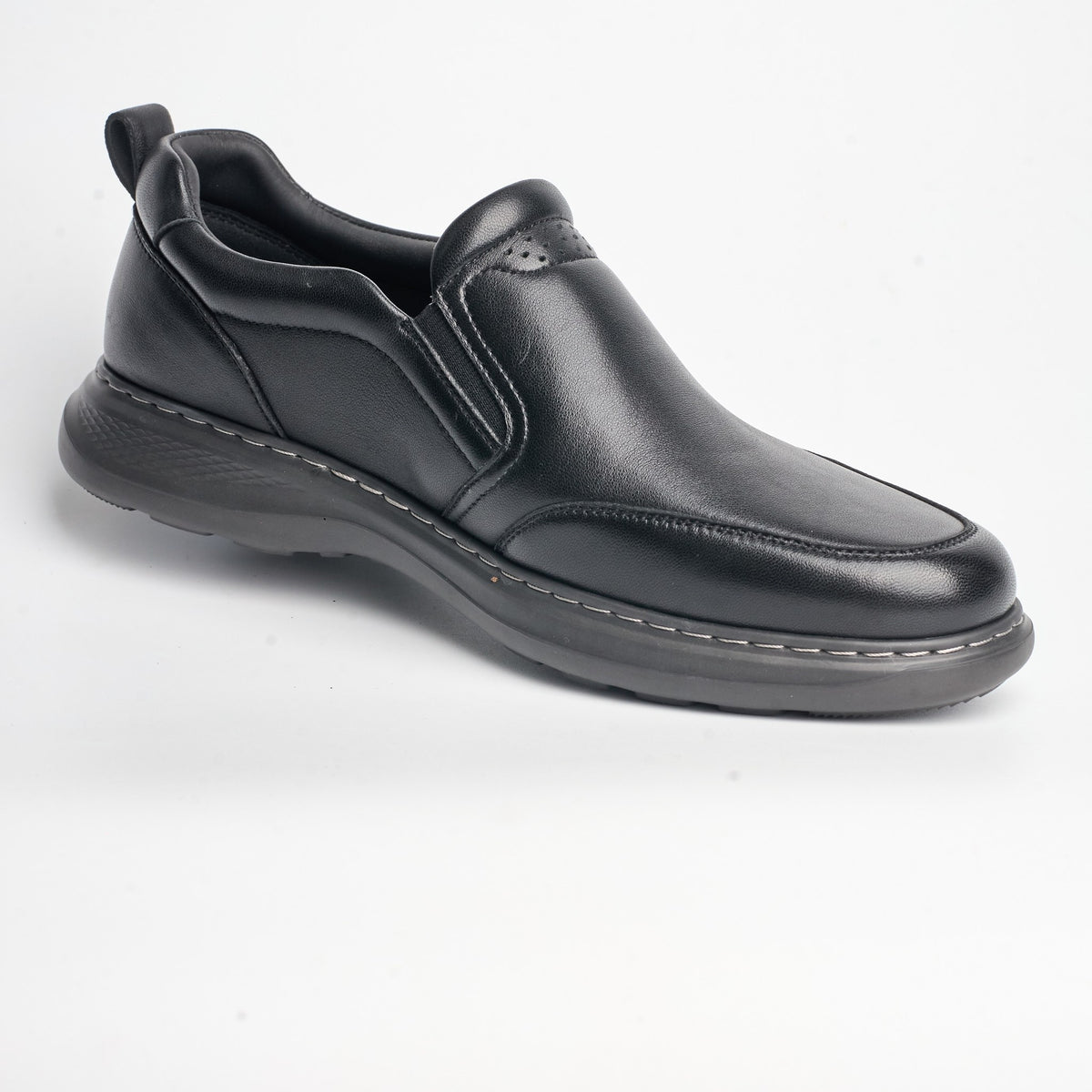 BB-032 Black - Comfort Elastic Slip-On - Bruno Bunker