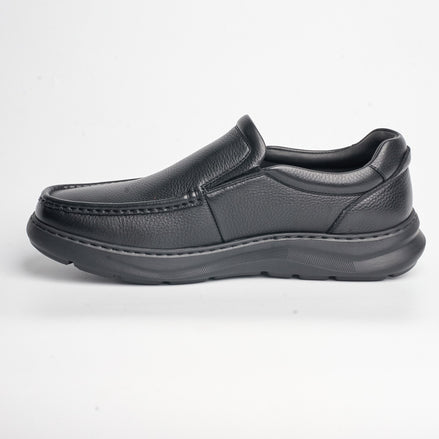 BB-033 Black - Moc-Toe Slip-On - Bruno Bunker