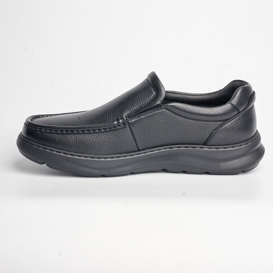 BB-033 Black - Moc-Toe Slip-On - Bruno Bunker
