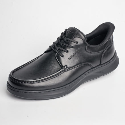 BB-034 Black - Moc-Toe Lace-Up - Bruno Bunker