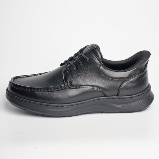BB-034 Black - Moc-Toe Lace-Up - Bruno Bunker
