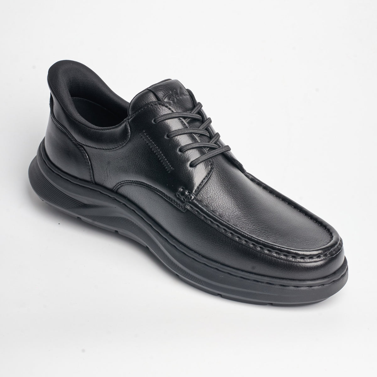 BB-034 Black - Moc-Toe Lace-Up - Bruno Bunker