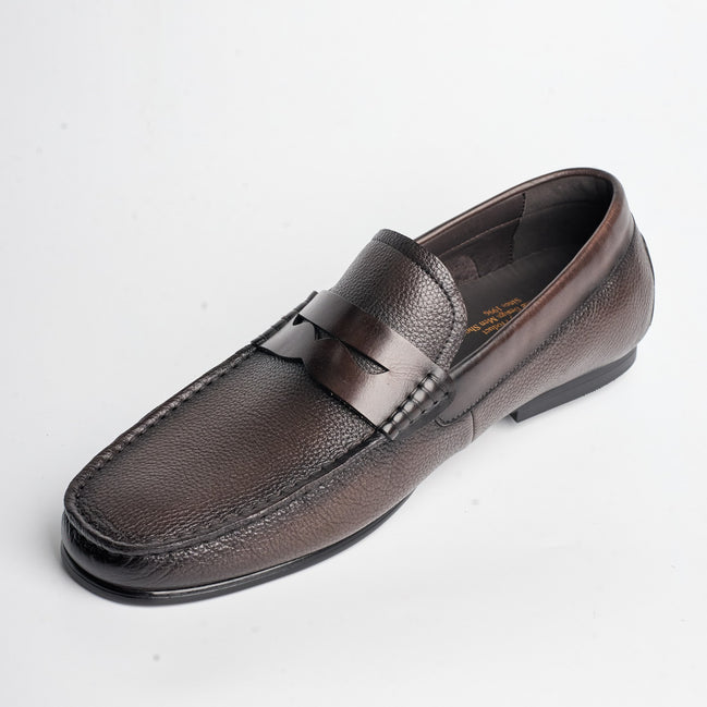 BB-046 Brown - Driving Penny Loafer - Bruno Bunker