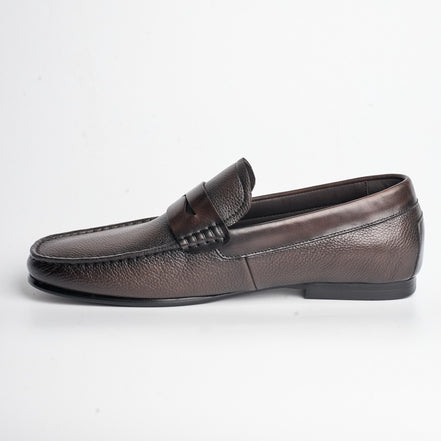 BB-046 Brown - Driving Penny Loafer - Bruno Bunker