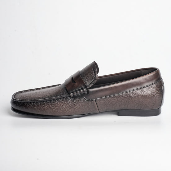 BB-046 Brown - Driving Penny Loafer - Bruno Bunker