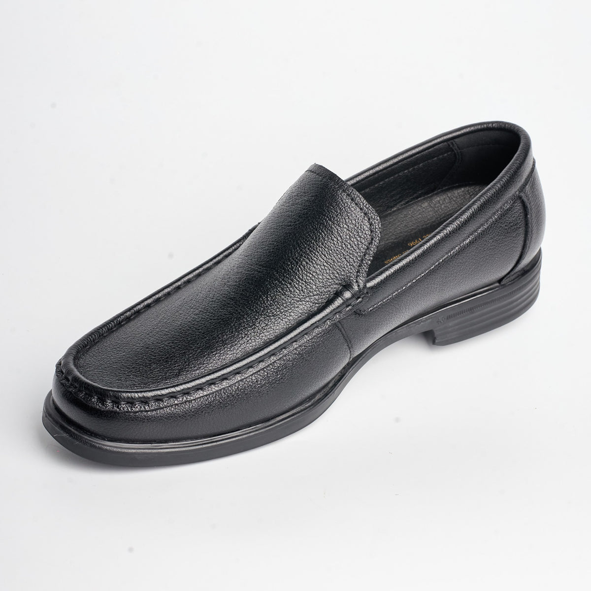 BB-047 Black - Moc-Toe Dress Slip-On - Bruno Bunker