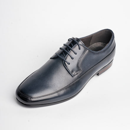 BB-048 Navy - Square-Toe Derby - Bruno Bunker