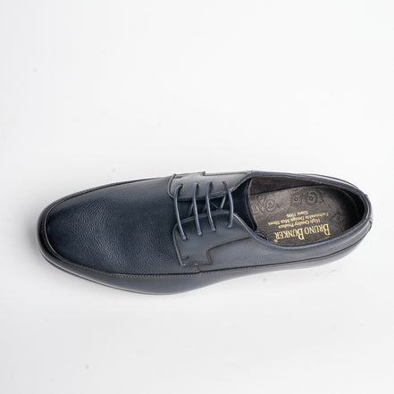 BB-048 Navy - Square-Toe Derby - Bruno Bunker