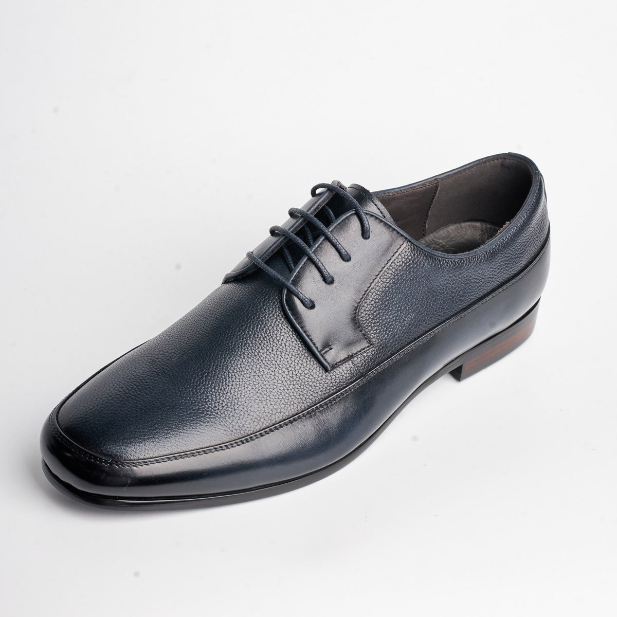 BB-048 Navy - Square-Toe Derby - Bruno Bunker