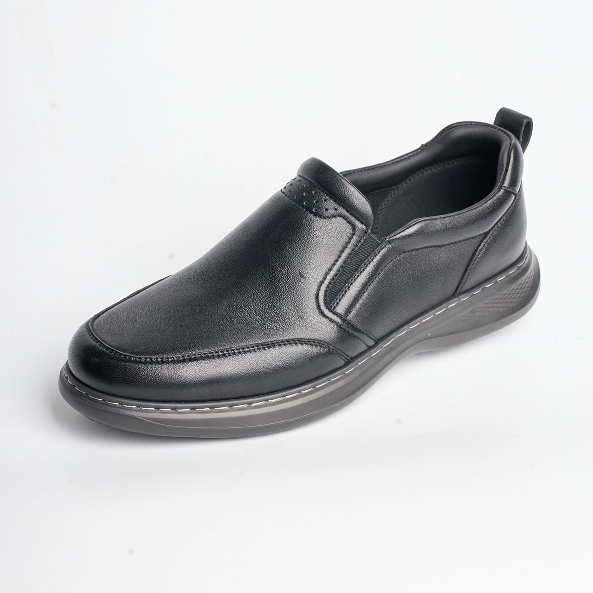 BB-051 Black - Comfort Elastic Slip-On - Bruno Bunker