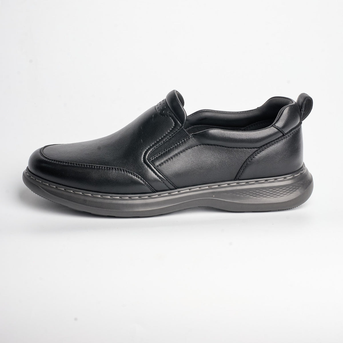 BB-051 Black - Comfort Elastic Slip-On - Bruno Bunker