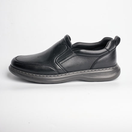 BB-051 Black - Comfort Elastic Slip-On - Bruno Bunker