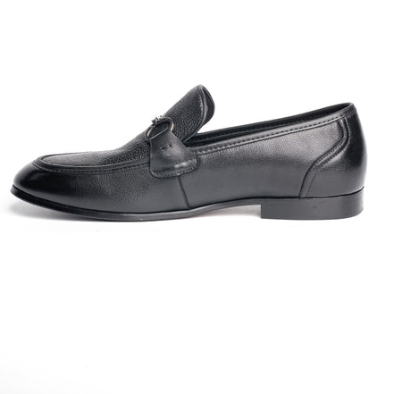 BB-054 Black - Leather Bit Loafer - Bruno Bunker