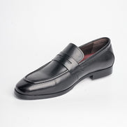 BB-056 Black - Sleek Penny Loafer - Bruno Bunker