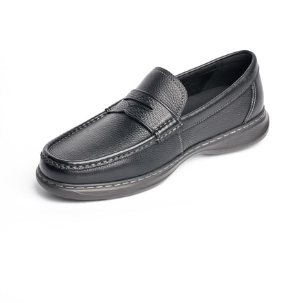 BB-057 Black - Comfort Penny Loafer - Bruno Bunker