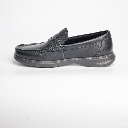 BB-057 Black - Comfort Penny Loafer - Bruno Bunker