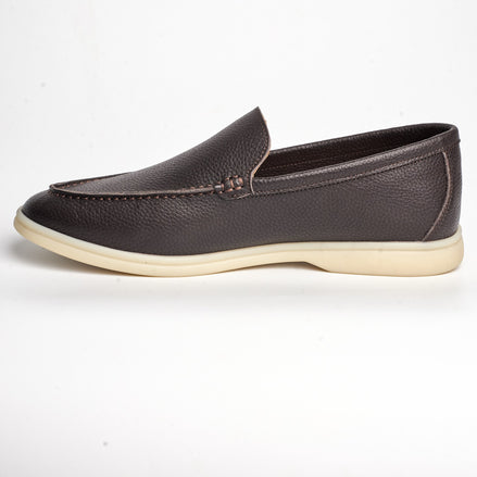 BB-061 Brown - Summer Moc-Toe Slip-On - Bruno Bunker
