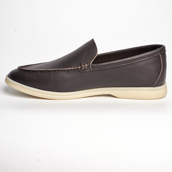 BB-061 Brown - Summer Moc-Toe Slip-On - Bruno Bunker