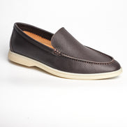 BB-061 Brown - Summer Moc-Toe Slip-On - Bruno Bunker