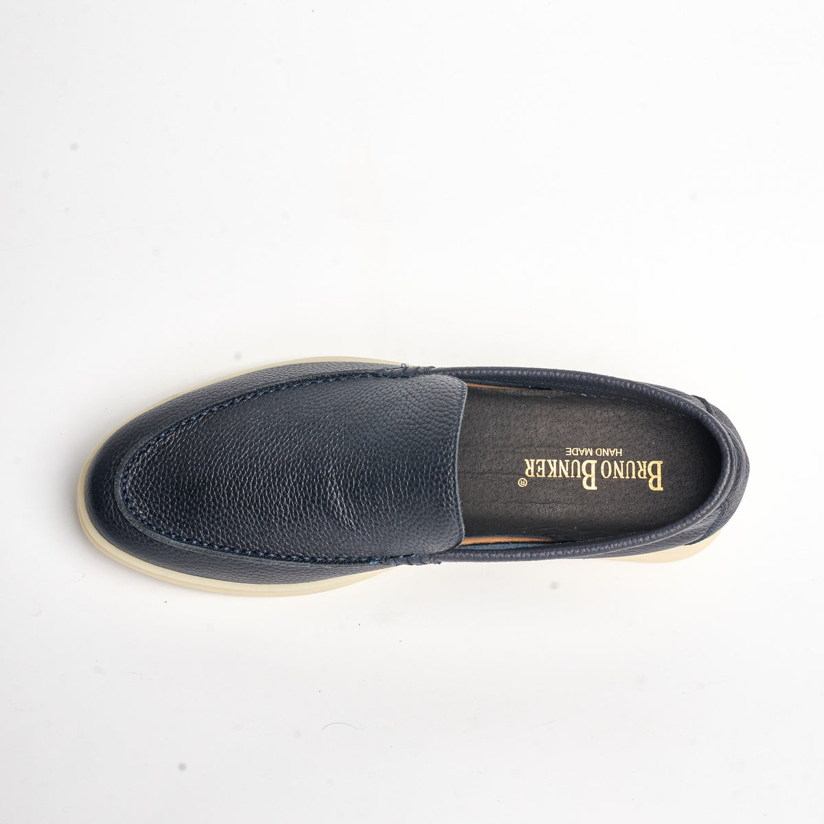 BB-061 Navy - Summer Moc-Toe Slip-On - Bruno Bunker