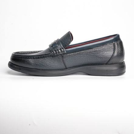 BB-063 Navy - Comfort Bit Loafer - Bruno Bunker